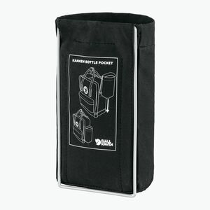 Fjällräven Kanken palackzseb fekete F23793 (Kanken Bottle Pocket F23793) kép