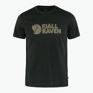 Férfi trekking póló Fjällräven Logo fekete F87310 (Logo F87310) kép