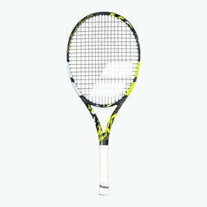 Babolat Pure Aero Junior 26 gyermek teniszütő szürke-sárga 140465 (Pure Aero Junior 26 S CV 140465) kép