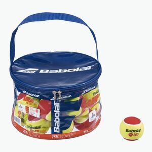 Babolat Red Filc teniszlabdák 24 db sárga-piros 516005 (Red Felt 516005) kép