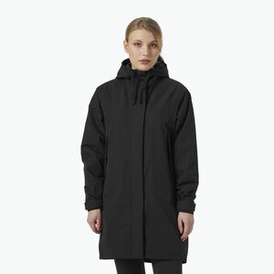 Női télikabát Helly Hansen Mono Material szigetelt esőkabát fekete 53652_990 (Mono Material Insulated Rain Coat 53652_990) kép
