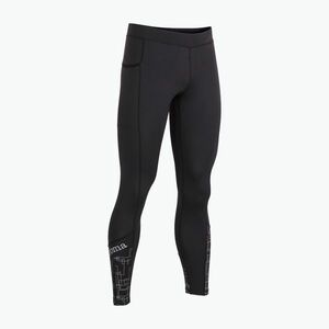 Férfi Joma Elite VIII Long Tights futó leggings fekete 101925.100 (Elite VIII Long Tights 101925) kép
