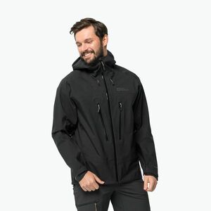 Jack Wolfskin férfi esőkabát Kammweg 3L Jkt M szürke 1115831 (Kammweg 3L Jkt M 1115831) kép