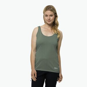 Jack Wolfskin női trekking póló Pack & Go Tank zöld 1807283 (Pack & Go Tank 1807283) kép