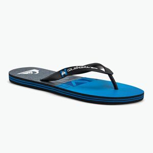 Quiksilver férfi Molokai Wordblock flip flop kék-szürke AQYL101287 (Molokai Wordblock AQYL101287-XKBS) kép