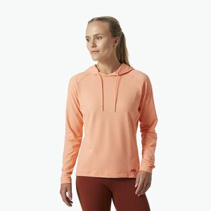 Helly Hansen női trekking pulóver Verglas Light Hoodie narancssárga 62964_058 (Verglas Light Hoodie 62964_058) kép