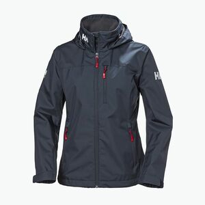 Női Helly Hansen Crew kapucnis dzseki tengerészkék 33899_598 (Crew Hooded 33899_598) kép