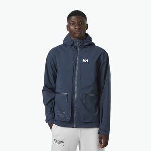 Férfi Helly Hansen Move kapucnis esőkabát tengerészkék 53757_597 (Move Hooded Rain 53757_597) kép