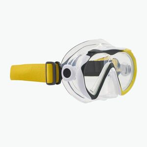 Aqualung Compass búvármaszk fekete/sárga MS5380107 (Compass MS5380107) kép