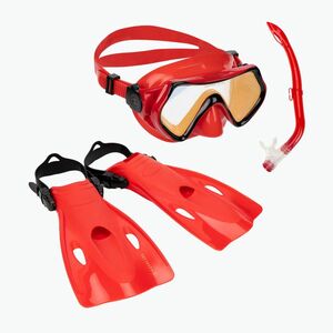 Aqualung Hero Set gyermek snorkel szett piros SV1160675SM (Hero SV1160675SM) kép