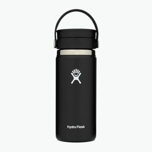 Hydro Flask Wide Flex Sip termikus palack 470 ml fekete W16BCX001 (Wide Flex Sip W16BCX001) kép