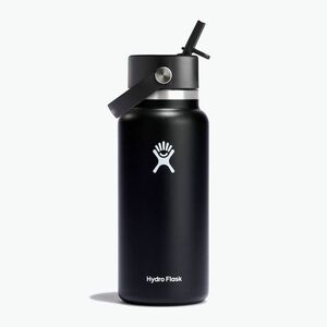 Hydro Flask Wide Flex Straw termikus palack 945 ml fekete W32BFS001 (Wide Flex Straw W32BFS001) kép