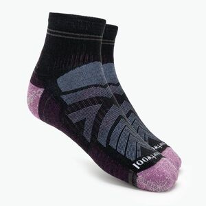 Smartwool Hike Light Cushion Ankle trekking zokni fekete SW001571001 (Hike Light Cushion Ankle SW001571001) kép