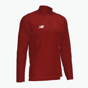 Gyermek labdarúgó pulóver New Balance Training 1/4 Zip kötött bordó NBEJT9035 (Training 1/4 Zip Knitted EJT9035RDP) kép