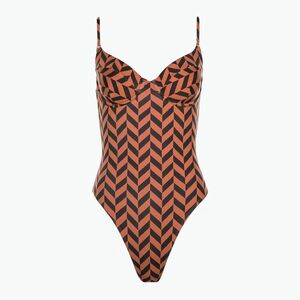 Női egyrészes fürdőruha Billabong Cross Step brick (Cross Step One Piece ABJX100203-BRK) kép