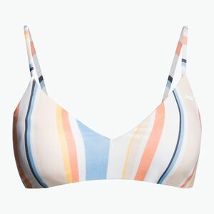 Fürdőruha felső ROXY Beach Classics Strappy Bra 2021 peach whip sand stripper (Beach Classics Strappy Bra ERJX304901) kép