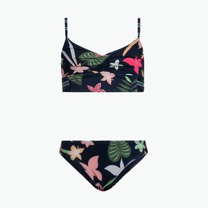 Gyermek kétrészes fürdőruha ROXY Vacay For Life Crop Top Set 2021 mood indigo alma swim (Vacay For Life Crop Top Set ERGX203490-BSP9) kép