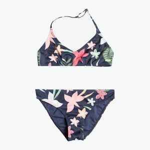 Gyermek kétrészes fürdőruha ROXY Vacay For Life Triangle Bra Set 2021 mood indigo alma swim (Vacay For Life TRI Bra Set ERGX203473-BSP9) kép