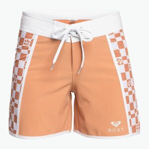 Női úszónadrág ROXY Printed 5" 2021 cork flower box (Printed BSH 5 Inch ERJBS03235-CKL5) kép