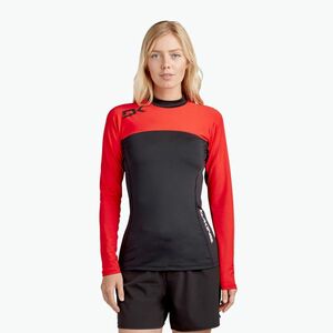 Dakine női úszópóló Hd Snug Fit Rashguard fekete és piros DKA651W0008 (Hd Snug Fit L/S Rashguard DKA651W0008) kép