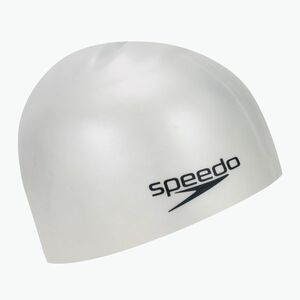 Speedo Egyszerű öntött szilikon sapka ezüst 8-7098414572 (Plain Moulded Silicone 8-7098414572) kép