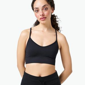 Casall Seamless Graphical Rib Sports női edzőfelső fekete 22210 (Seamless Graphical Rib Sports 901 22210) kép