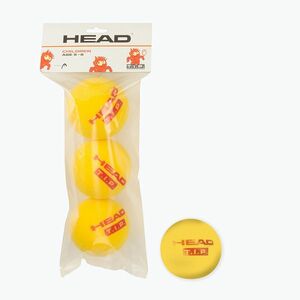 HEAD Tip Piros habos gyermek teniszlabda 3 db sárga 578363 (Tip Red Foam 3B 578363) kép
