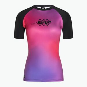 Női úszópóló ION Lycra Lizz fekete és lila 48233-4271 (Lycra Lizz SS 48233-4271) kép