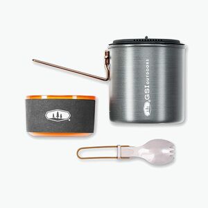 GSI Outdoors Halulite Soloist eloxált főzőedény készlet 50276 (Halulite Soloist 50276) kép