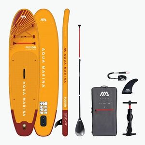 Aqua Marina Fusion 10'10" sárga SUP deszka BT-23FUP (Fusion 10'10" żółta BT-23FUP) kép