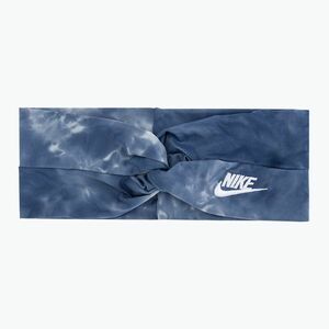 Nike Twist Knot fejpánt Tie Dye kék N1008232-421 (Twist Knot Headband Tie Dye N1008232) kép