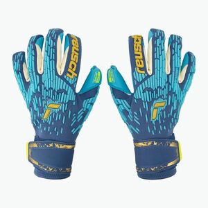 Reusch Attrakt Freegel Aqua Szélálló kapuskesztyű kék 5370459-4433 (Attrakt Freegel Aqua Windproof) kép