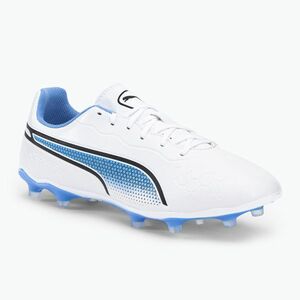 PUMA King Match FG/AG férfi futballcipő fehér 107257 01 (King Match FG/AG 107257 01) kép