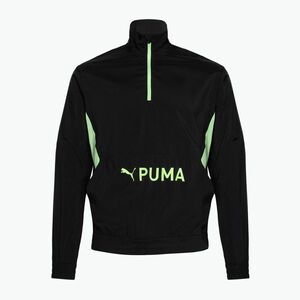 Férfi tréning pulóver PUMA Fit Heritage Woven fekete 523106 51 (Fit Heritage Woven 523106 51) kép
