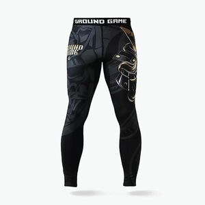 Ground Game Oni Samurai férfi MMA leggings fekete 22LEGGSAM3 (Oni Samurai 22LEGGSAM3) kép