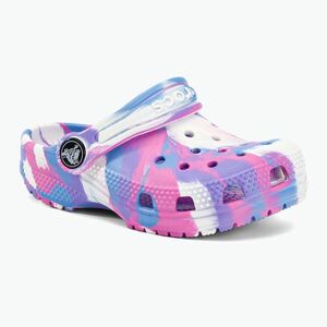 Crocs Classic Marbled Clog T színes gyermek flip-flop 206838-102 (Classic Marbled Clog Toddler 206838-102) kép