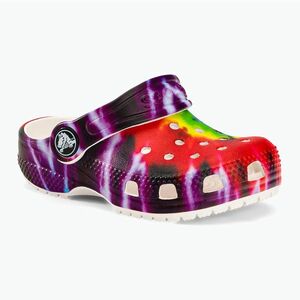 Crocs Classic Tie-Dye Graphic Clog T színes gyermek flip-flop 206994-90H (Classic Tie-Dye Graphic Clog Toddler 206994-90H) kép
