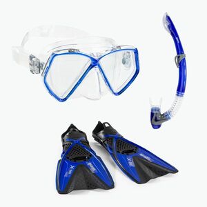 Mares X-One Kalóz gyermek búvárszett tengerészkék és fekete 410759 (X-One Pirate 410759) kép