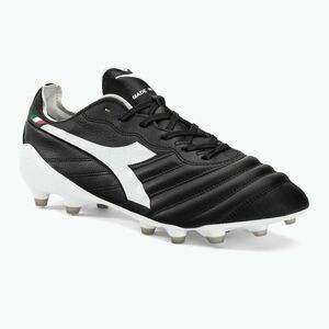 Férfi Diadora Brasil Elite2 Tech ITA LPX labdarúgó cipő fekete-fehér DD-101.178799-C0641-40.5 (Brasil Elite2 Tech ITA LPX DD-101.178799-C0641-40, 5) kép