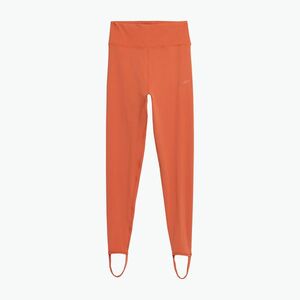 Női jóga leggings 4F narancssárga 4FSS23TFTIF045-70S (4FSS23TFTIF045-70S) kép