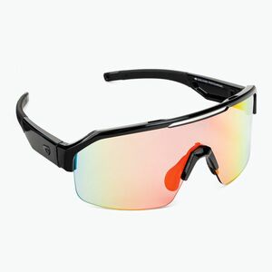 GOG Thor C fekete / polikromatikus piros E600-2 kerékpáros szemüveg (Thor C rowerowe z fotochromem E600-2) kép