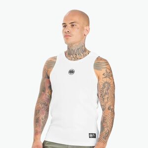 Férfi tank top Pitbull West Coast Tank Top Small Logo white (Tank Top Small Logo 223005000104) kép