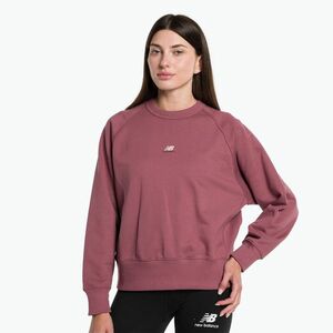 Női edzés pulóver New Balance Athletics Remastered French Terry Crewneck piros WT31500WAD (Athletics Remastered French Terry Crewneck WT31500WAD) kép