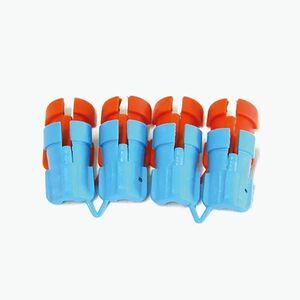 Fizan Flexy pólusszelvény zár bővítő 4 db kék/vörös 114AL+115AL (Flexy 114AL+115AL) kép