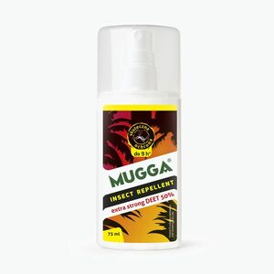 Szúnyog- és kullancsriasztó spray Mugga Spray DEET 50% 75 ml (SPRAY DEET50 75ML) kép
