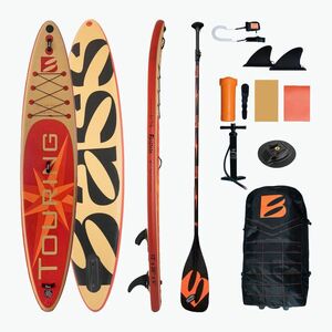 SUP deszka Bass Touring SR 12'0" PRO + Extreme Pro M+ piros (Touring SR 12'0" PRO + Extreme Pro M+) kép