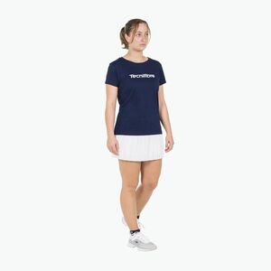 Női teniszpóló Tecnifibre Team Cotton Tee sötétkék 22WCOTEM34 (Team Cotton Tee W 22WCOTEM34) kép