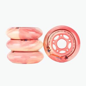 Powerslide Princess Girls Kerék 76 4 darabos rózsaszín 905317 görkorcsolya kerekek (Princess Girls Wheel 76 4-pack 905317) kép
