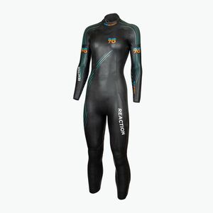 Női triatlonos búvárruha BlueSeventy Reaction 2022 BL276 fekete (Reaction 2022 BL276) kép