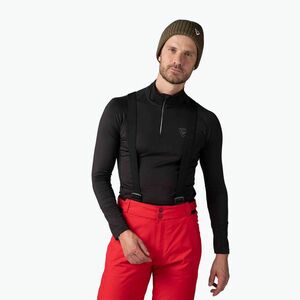 Férfi Rossignol Classique 1/2 Zip termikus melegítő pulóver fekete (Classique 1/2 Zip RLMML07) kép